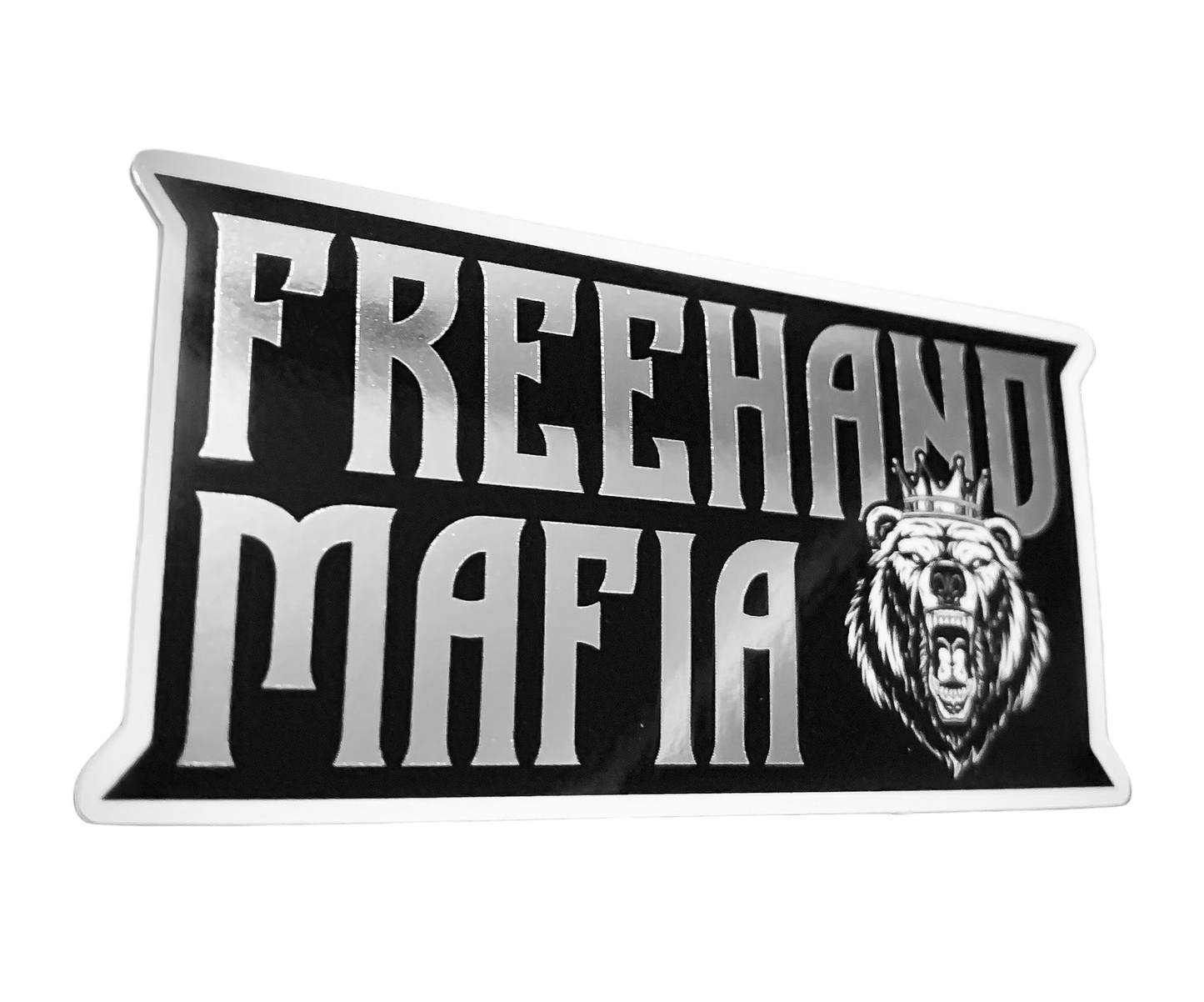 FREEHAND MAFIA MIRROR STICKER