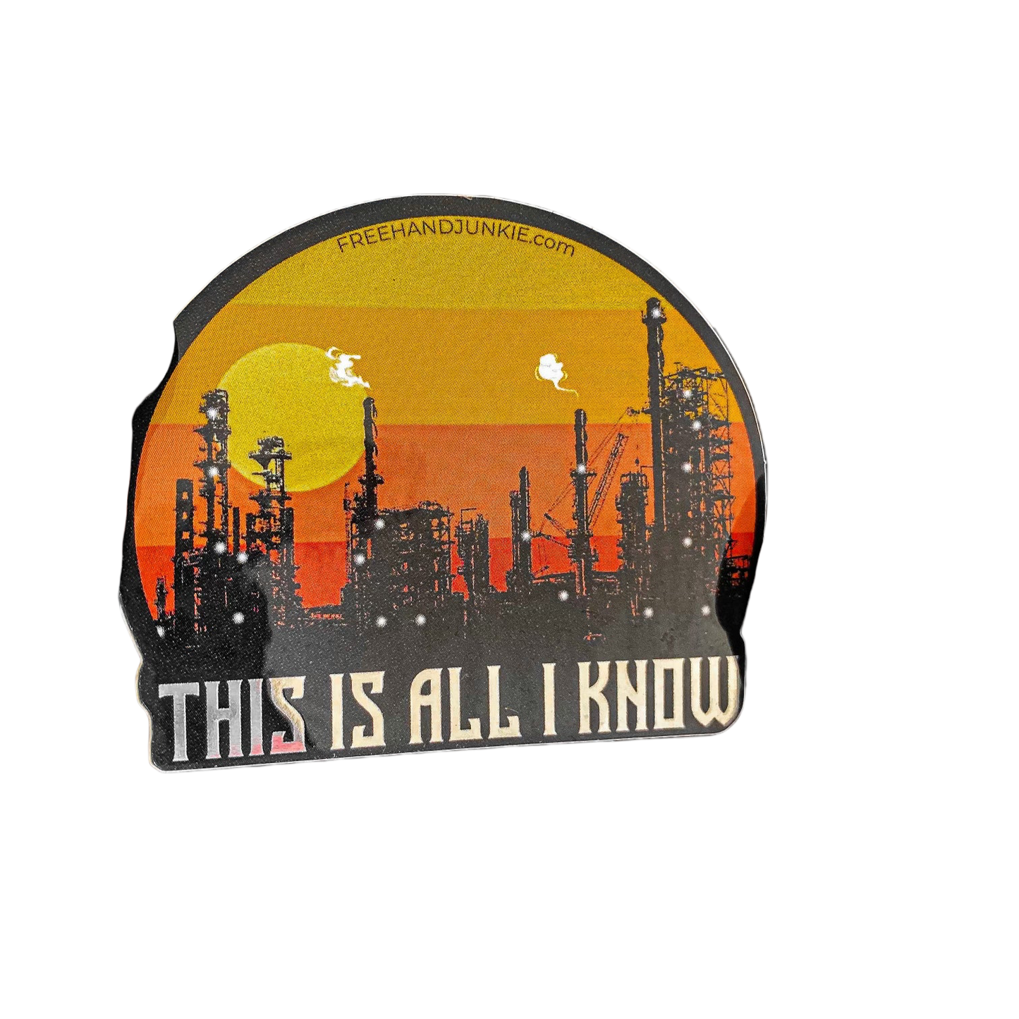 THIS IS ALL I KNOW STICKER