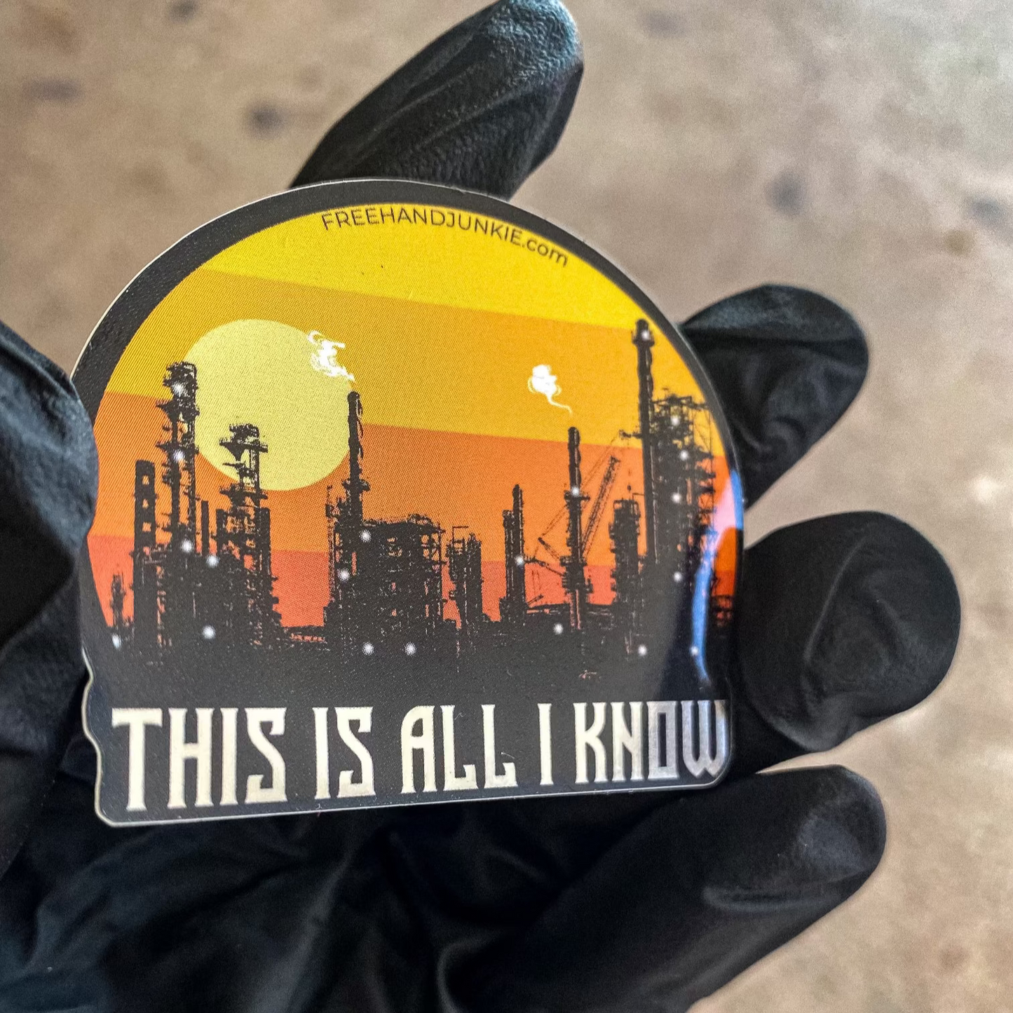 THIS IS ALL I KNOW STICKER