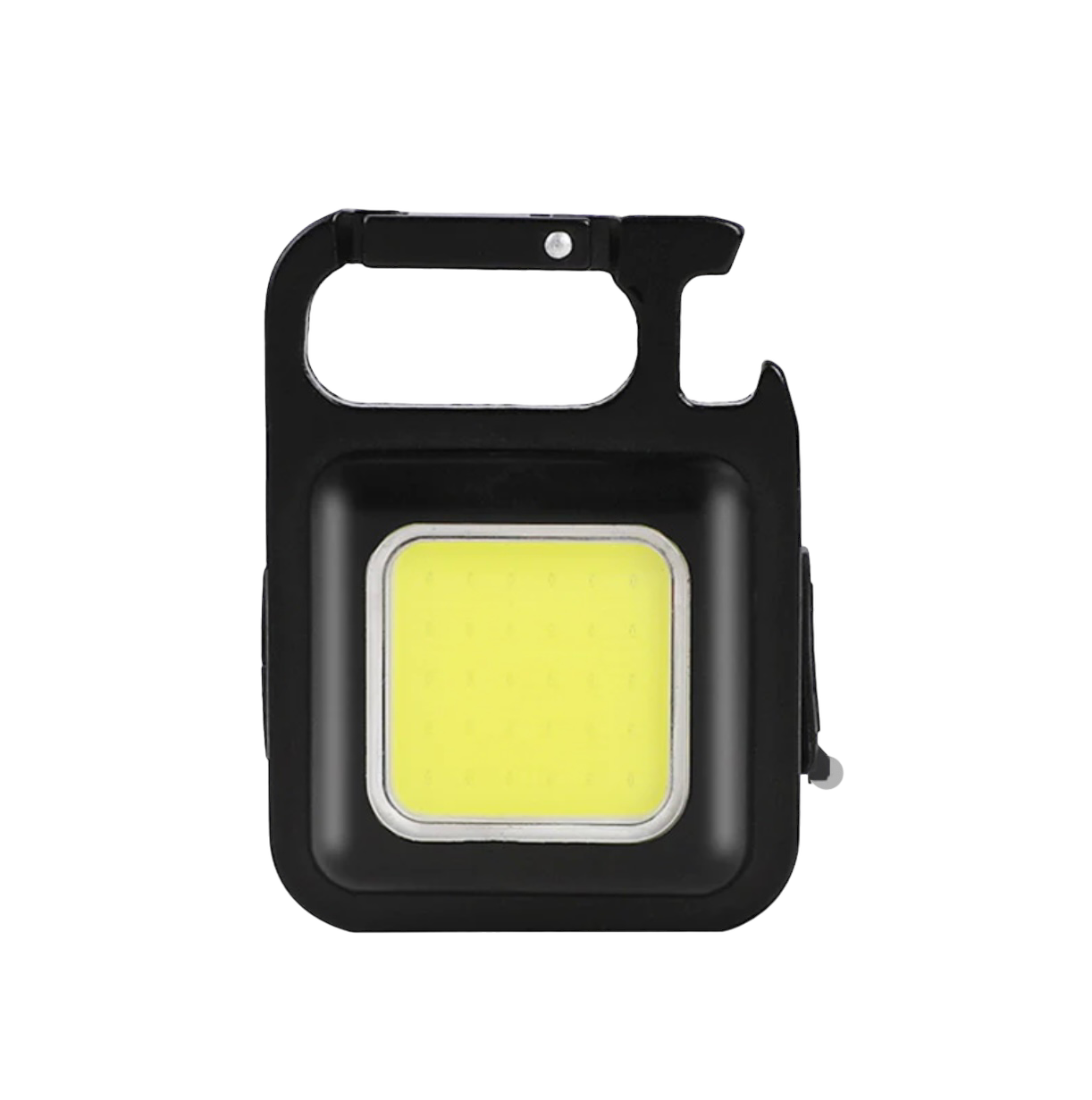 Mini COB Work Light TYPE-C Rechargeable Portable Keychain Light with Magnetic Overhaul