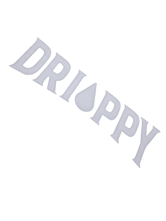 Transparent DRIPPY sticker