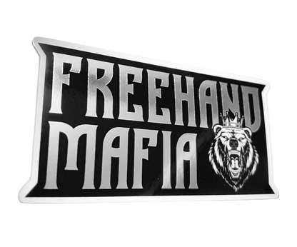 FREEHAND MAFIA MIRROR STICKER