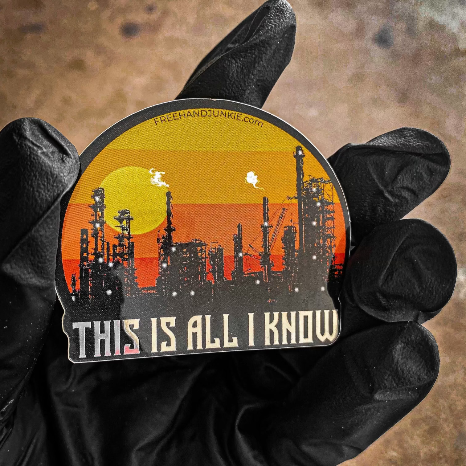 Know More Sticker THIS IS ALL I KNOW STICKER – FreeHandJunkie